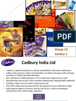 Cadbury India's 70% Market Share in Confectionery