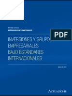 Inversiones y Grupos Empresariales Bajo Niif