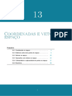 Coordenadas e Vetores No Espaço: Sumário