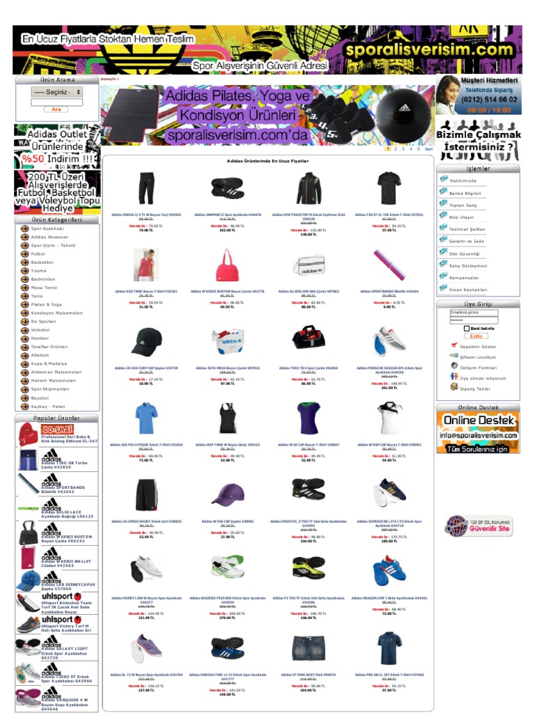 Adidas Spor Ayakkabı | PDF