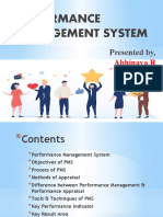 Performance Management System: Presented By