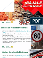 ARL Seguros Bolívar Plantilla - AE - Limites de Velocidad