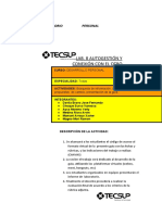 Laboratorio 8 - Davila Bravo Jose Fernando Choque Surco Vanessa Aysa Moreno Yerly Medina Ricra Arvin Mamani Arroyo Xavier