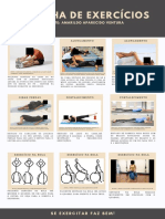 Cartilha de exercícios e orientação postural