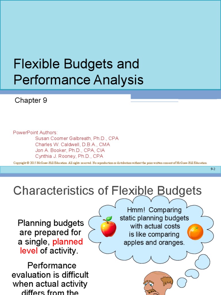 Flexible Budgets and Performance Analysis | PDF | Budget | Economies