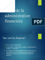 Papel de La Administracion Financiera