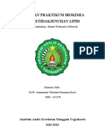 LAPORAN PRAKTIKUM BIOKIMIA Uji Lipid