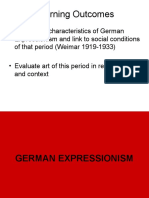 Weimar and Expressionism