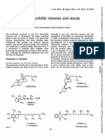 Absorption Vitamins Sterols: of Fat-Soluble and