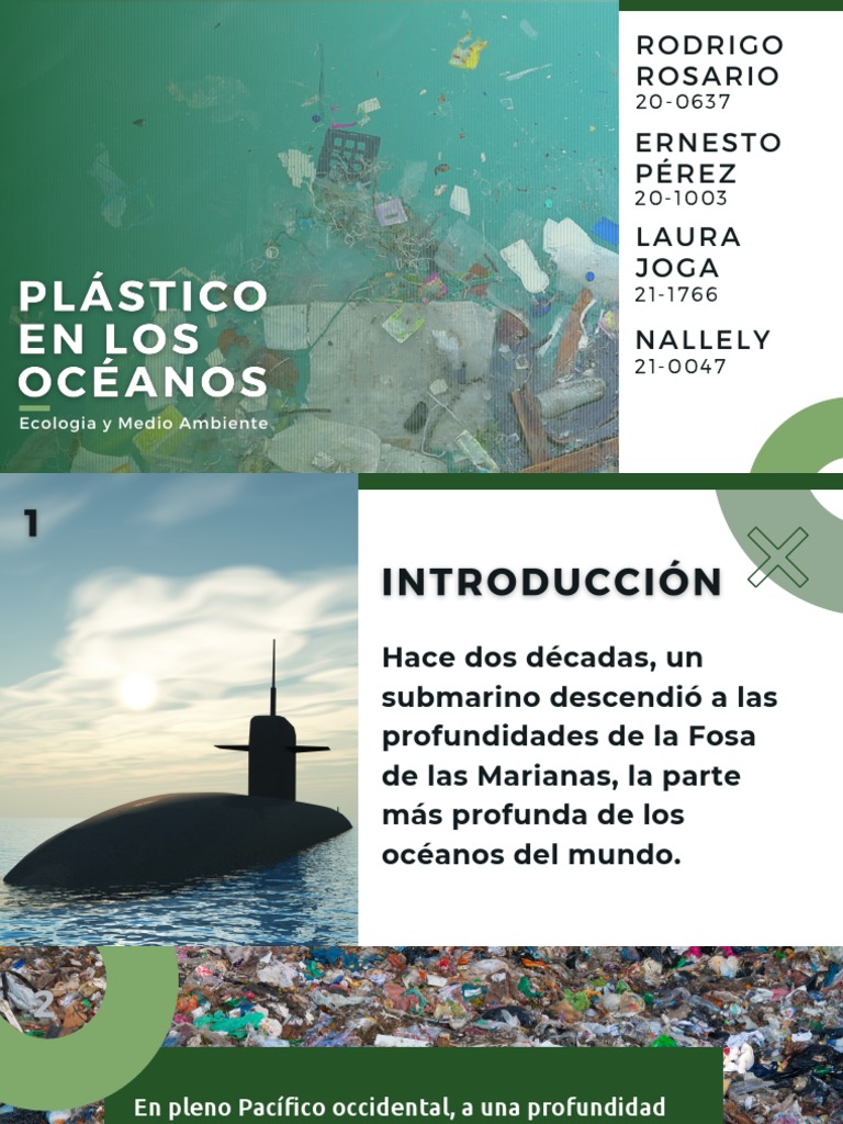 Contaminación Plástica en los Océanos | PDF | Residuos | Océanos