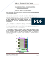 Memoria de Cálculo-Vivienda Multifamiliar