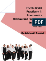 Foodservice Internship Plan Manual Revised 2021 1