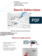 Introduccion A La Minera Subterranea