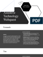 Assistive Technology Webquest