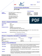 Material Safety Data Sheet: WITCONATE™ P-1059