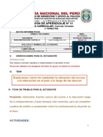 4to - SESIÓN DE APRENDIZAJE N°11 CCSS JIV