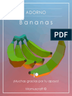 Adorno Bananas