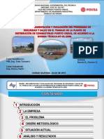 Diseno Implementacion y Evaluacion Del Programa Seguridad y Salud Planta Distribucion Comestibles