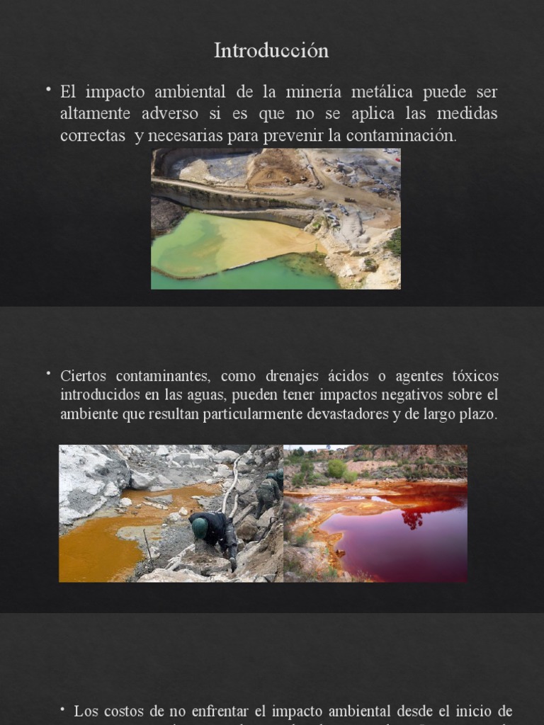 Impacto ambiental de la minería en Sonora | PDF | Minería | Contaminación