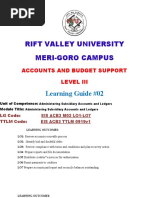 Administer Subsidiary Accounts and Ledgers