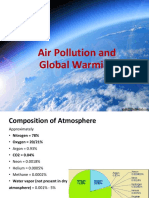 Lecture 4 - Air Pollution and Global Warming