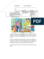 Segundo Grado Ficha de Aprendizaje Area Comunicacion 11 de Mayo