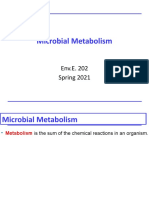 4 Microbial Metabolism