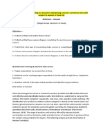 A Study About Remarketing To Consumers Abandoning Carts at E-Commerce Sites With Respect To Women in Pune City Reference - Amazon (Target Group-Women's in Pune)