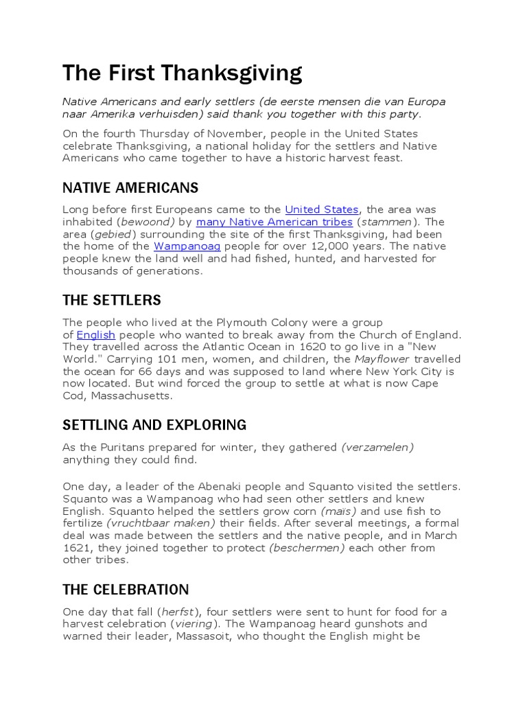 Family tradition essays thanksgiving