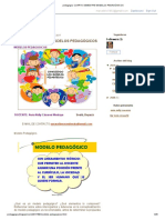 Pedagogia - CUARTO SEMESTRE MODELOS PEDAGÓGICOS