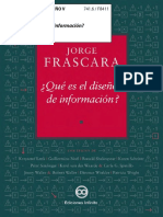 ¿Que Es El Diseño de Información - JORGE FRASCARA