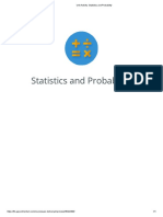 Unit Activity Statistics and Probability