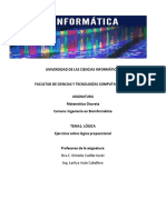 Ejercicios Sobre Lógica de Predicado