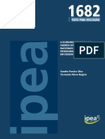 A Economia Solidária Na Agenda Das Políticas Públicas Nacionais. Uma Análise Do Programa Economia Solidária em Desenvolvimento