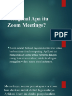 Mengenal Apa Itu Zoom Meetings