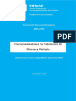 ARTIGO - Imunomoduladores No Tratamento Do Mieloma Múltiplo