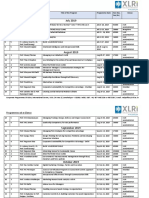 MDP 2019 20 Schedule