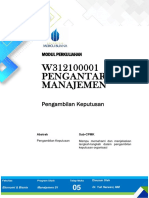 2021 New El - Peng MNJM - 05.pengambilan Keputusan - Modul 5 - 30sep2021 - PDF