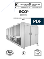 Better Ecology, Better Economy.: Eco Air Cooled Screw Liquid Chillers Models Ycas Style F