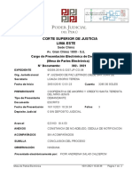 Lima Este Corte Superior de Justicia: Cargo de Presentación Electrónica de Documento (Mesa de Partes Electrónica) 302