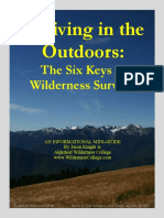 Thriving in The Outdoors:: The Six Keys To Wilderness Survival