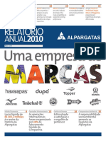 Relatorio Anual Alpargatas 2010