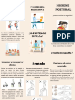 Folleto Higiene Postural