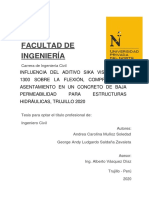 Influencia Del Aditivo SuperPlastificante en Las Propiedades Del Concreto