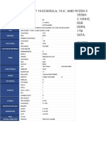 Notebook HP 15-Ec0002la