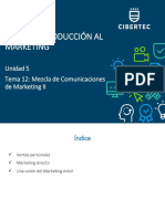 Tema 12 Mezcla de Comunicaciones de Marketing II