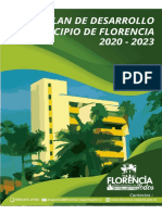 Florencia - Plan de Desarrollo Municipal