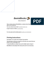 Bentoblocks: Printing Instructions