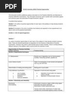 Download IGCSE Chemistry 0620 Opportunities for Practical Activities by Ghaleb W Mihyar SN54046183 doc pdf