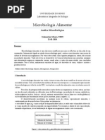 relatório - microbiologia alimentar